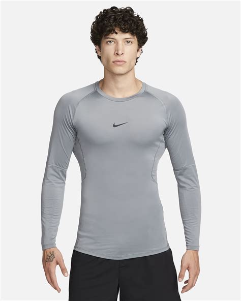 nike long sleeve rot weiß|Nike long sleeve dri fit.